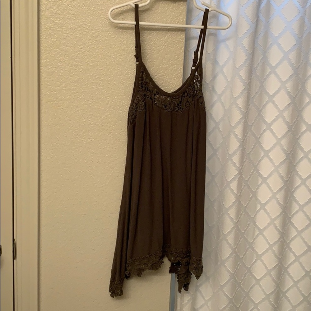 Lace tank top